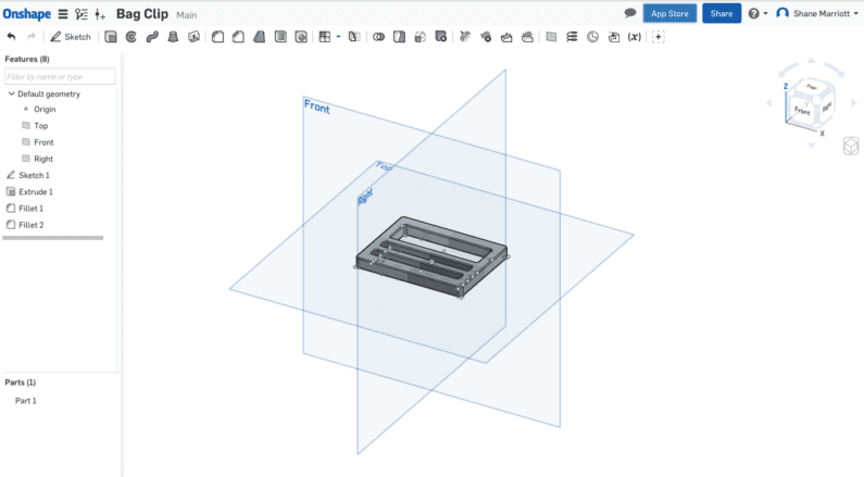 Onshape screenshot